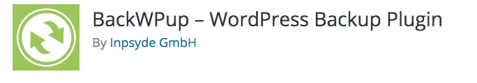 Wordpress-Plugin: BackWPub