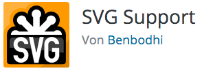 Plugin: SVG Support