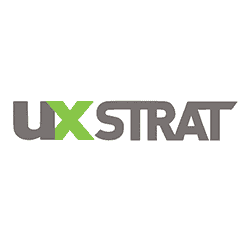 UXSTRAT Logo und Link UXSTRAT
